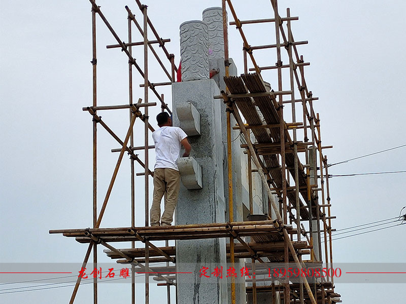 石雕山門(mén)安裝