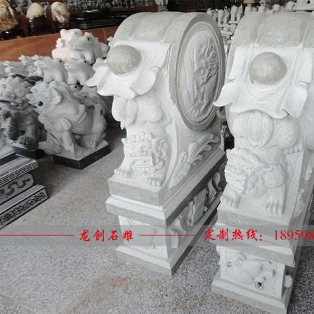 仿古石雕門墩 石雕石鼓門墩