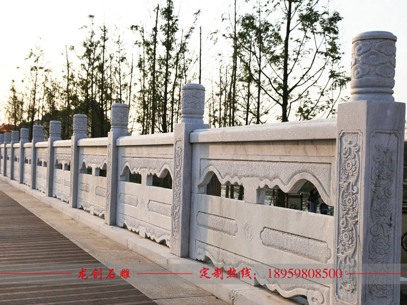 石雕護(hù)河欄桿